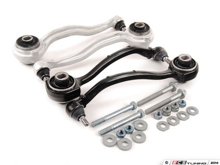 ES#2723817 - 2043304411KT - Front Control Arm Kit With Hardware - Includes left and right Lemforder lower control arms and all Genuine Mercedes-Benz hardware - Lemforder - Mercedes Benz