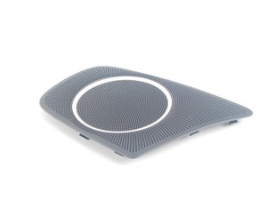 ES#450225 - 8K0035435A4PK - Rear Door Speaker Grille - Sabre (Black) - Left - Protect your speaker and clean up your interior - Genuine Volkswagen Audi - Audi