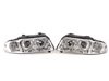 ES#10230 - FKFSA1043 - Euro Halogen Headlight Set - (NO LONGER AVAILABLE) - Upgrade to the European style housings with integrated angel eyes - FK - 