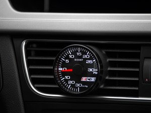 ES#2723973 - 001246ECS01AKT2 - ECS Vent Pod Boost Gauge Kit - Audi B8 A4/A5 2.0T - (NO LONGER AVAILABLE) - Vent-mounted digital boost gauge for 2.0T that looks factory installed - ECS - 