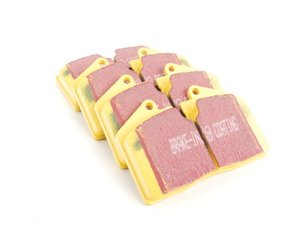 ES#521071 - DP4612R - YellowStuff Performance Brake Pad Set - A race quality pad that can be used on the track or on the street. - EBC - Porsche