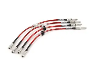 Exact-Fit Stainless Steel Brake Lines - Complete Kit