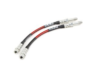 ES#2581479 - 002085ECS01A - Exact-Fit Stainless Steel Brake Lines - Rear - Stainless reinforced for improved pedal feel and durability - ECS - Porsche