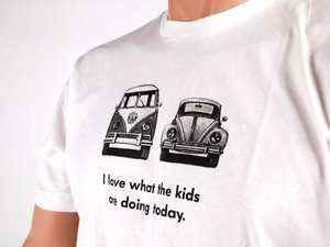 ES#1866417 - 13841-2XL - VW Generations T-Shirt - 2XL - (NO LONGER AVAILABLE) - A great tee for all ages! - DriverGear - 