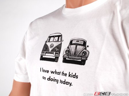 ES#1866415 - 13841-MD - VW Generations T-Shirt - Medium - (NO LONGER AVAILABLE) - A great tee for all ages! - DriverGear - 