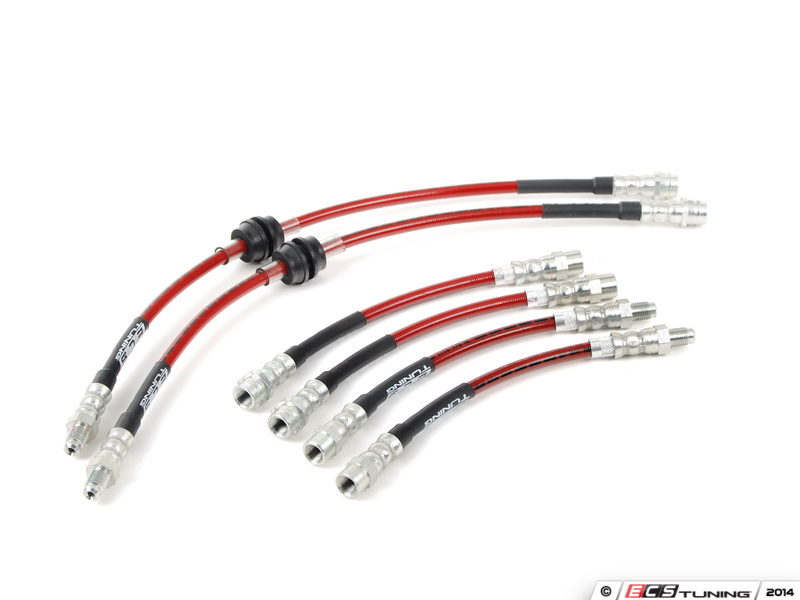 ECS News - BMW E36 328i/is/ic ECS Tuning Exact-Fit Brake Lines