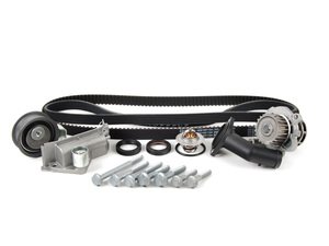 ES#2286 - 06B198479 V2 - Timing Belt Kit - Ultimate  - Complete kit to service your timing belt, water pump, and thermostat. - Assembled By ECS - Audi Volkswagen