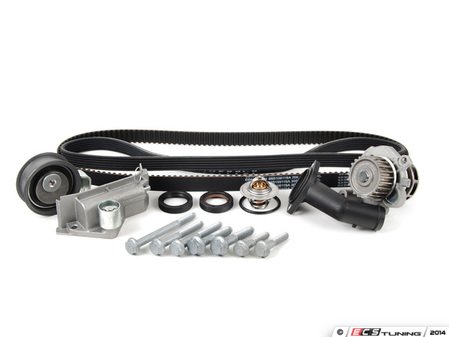 ES#2286 - 06B198479 V2 - Timing Belt Kit - Ultimate  - Complete kit to service your timing belt, water pump, and thermostat. - Assembled By ECS - Audi Volkswagen