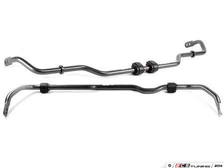 ES#3536770 - 72258 - Performance Front & Rear Sway Bar Kit - Includes 26mm front and 22mm rear adjustable sway bars with installation hardware - H&R - Audi