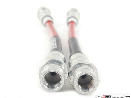 ES#250601 - ecs51020kt - Exact-Fit Stainless Steel Brake Lines - Mid - DOT-compliant kit to improve pedal feel in your vehicle. - ECS - BMW