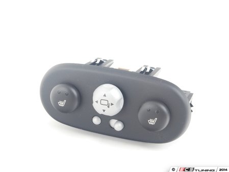 ES#167136 - 61316918216 - Center Console Heated Seats / Power Mirror Switch / Power Fold - Replace your broken or missing button switch - Genuine MINI - MINI
