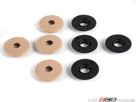 ES#348747 - 3D0061493AQ70 - Round Floor Mat Securing Hardware Set - Beige - (NO LONGER AVAILABLE) - For cars that need round floor mat retainers - Genuine Volkswagen Audi - 
