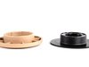 ES#348747 - 3D0061493AQ70 - Round Floor Mat Securing Hardware Set - Beige - (NO LONGER AVAILABLE) - For cars that need round floor mat retainers - Genuine Volkswagen Audi - 