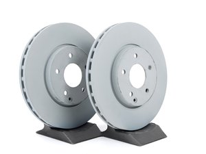 ES#2652301 - 203421051264KT - Front Brake Rotors - Pair - Does not include new rotor securing screws - Genuine Mercedes Benz - Mercedes Benz