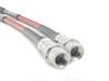 ES#257352 - ECS51024kt - Exact-Fit Stainless Steel Brake Lines - Rear - DOT-compliant kit to improve pedal feel in your vehicle. - ECS - 