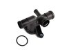 ES#1831886 - 06A121132AP - Coolant Flange -  - Located on the driver side of the cylinder head, this pipe houses the coolant tempature sensor - Meyle - Audi Volkswagen
