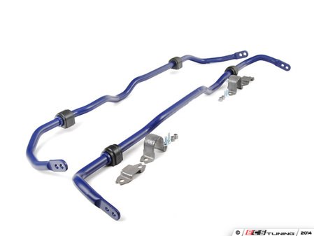 ES#205218 - 70220-71220 - Performance Front & Rear Sway Bar Kit - Includes the front & rear adjustable sway bars with installation hardware Front: 24mm Rear: 26mm - H&R - Audi Volkswagen