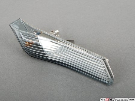 ES#2574665 - 99763103390KT - European Clear Side Marker Light Kit - Includes amber flashing chrome bulbs for a 'stealth' appearance - Assembled By ECS - Porsche