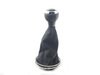 ES#47110 - 25112753783 - Shift Knob W/ Boot - Silver - Leather shift knob with boot - Genuine MINI - MINI