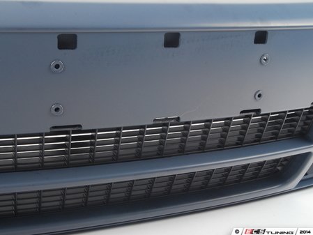 ES#2204399 - 8D0807103JGRU - S4 Front Bumper Cover - Primer - (NO LONGER AVAILABLE) - Restore the clean look of your exterior - Genuine Volkswagen Audi - 