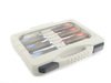 ES#2225921 - DRA739I - Go-Through Screwdriver Kit - 6 Pieces - (NO LONGER AVAILABLE) - Nickel chromoly steel screwdrivers with Ergo-Soft grip handle - Schwaben - 