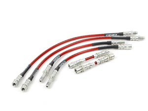ES#250343 - e393430kit - Exact-Fit Stainless Steel Brake Lines - Complete Kit - DOT-compliant kit to improve pedal feel in your vehicle. - ECS - BMW