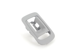 ES#1453864 - 955613253007BA - Window Switch Trim - Steel Grey - Trim around passenger-door window switch - Genuine Porsche - Porsche
