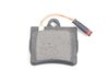 ES#2631494 - 0044209420 - Rear Brake Pad Set - Does not include brake pad wear sensors - Bosch - Mercedes Benz