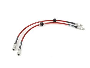 ES#2587924 - 002436ECS01A - Exact-Fit Stainless Steel Brake Lines - Front - Manufactured by ECS Tuning to replicate your stock lines. (DOT-compliant) - ECS - MINI