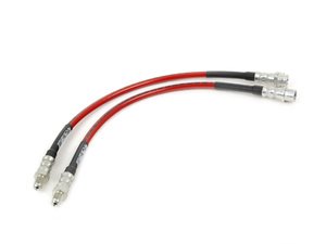 ES#2877434 - ecs51011KT1 - Exact-Fit Stainless Steel Brake Lines - Front - DOT-compliant kit to improve pedal feel in your vehicle. - ECS - BMW