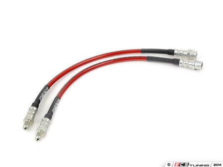 ES#2587925 - 002436ECS02A - Exact-Fit Stainless Steel Brake Lines  - Rear - Manufactured by ECS Tuning to replicate your stock lines. (DOT-compliant) - ECS - MINI
