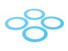 ES#2637081 - 33536863755 - Spring base Lower - Set of 4 - Used in the factory Bilstein JCW GP2 suspension - Genuine MINI - MINI