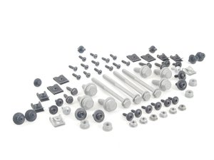 ES#2503339 - 8K0098623 - Front bumper securing hardware set - Includes all of the necessary hardware for the front bumper - Genuine Volkswagen Audi - Audi