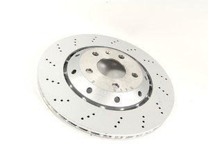ES#250306 - 8E0615601AB - Rear Brake Rotor - Left Side - Genuine Volkswagen Audi - Audi