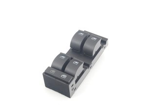 ES#2631519 - 4B0959851B4PK - Front Power Window Switch Assembly - Sabre (Black) - Left - Controls power window function of all doors with locking ability - Vemo - Audi