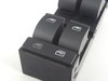 ES#2631519 - 4B0959851B4PK - Front Power Window Switch Assembly - Sabre (Black) - Left - Controls power window function of all doors with locking ability - Vemo - Audi