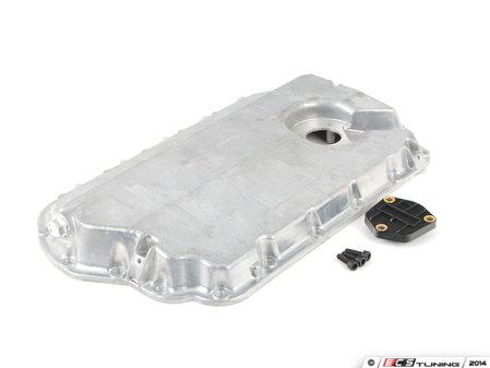 ES#2730734 - 078103604AAPKT - Oil Pan                   - Replace a cracked or broken pan, includes cover for oil level sensor hole - Assembled By ECS - Volkswagen