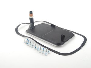 ES#2724007 - 24117557070 - Transmission Filter Kit - Includes filter, gasket, and oil pan securing bolts - Vaico - BMW