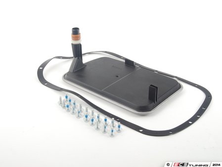 ES#2724007 - 24117557070 - Transmission Filter Kit - Includes filter, gasket, and oil pan securing bolts - Vaico - BMW