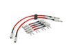ES#1218 - MK3BLK4CWDB - Exact-Fit Stainless Steel Brake Lines - Kit - DOT-compliant kit to improve pedal feel in your vehicle. - ECS - Volkswagen