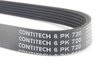 ES#2739661 - 99919229050 - Ribbed Accessory Belt - For vehicles without air condititoning - Continental - Porsche