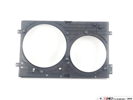ES#252651 - 1J0121205BB41 - Engine Fan Cowl - Plastic surround that encases the fans - Genuine Volkswagen Audi - Audi Volkswagen