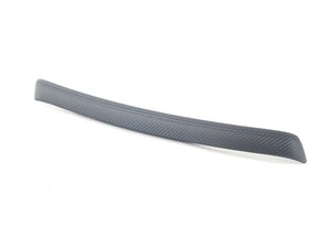 ES#206252 - 51438036689 - Carbon Interior decor stip - rear Left - Leather door side panel strip for the left rear - Genuine BMW - BMW