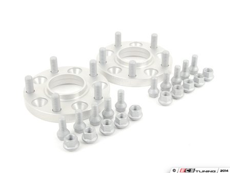 ES#2576105 - 36795725 - TRAK+ Wheel Adapter - 18mm Thickness - Adapts Porsche wheels (5x130 bolt pattern, 71.6mm center bore) to your BMW (5x120 bolt pattern, 72.6mm center bore) - H&R - BMW