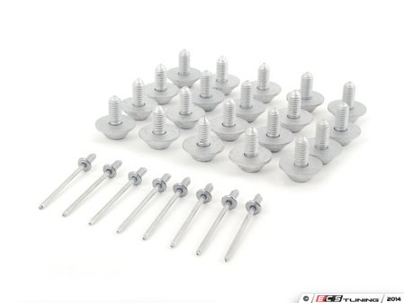 ES#2569472 - B8FENDHRD - Front Fender Hardware Kit - Priced Each - Contains all needed hardware to install one front fender  - Genuine Volkswagen Audi - Audi