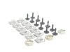 ES#2608479 - WHT002227KT - Belly Pan Installation Hardware Kit - Keep your belly pan secure with all new hardware - Genuine Volkswagen Audi - Audi
