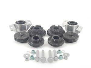 ES#2718329 - 8K0412377CKT1 - Cup Kit/Coilover Installation Kit - Includes shock/strut mounts, spring pads, and hardware - Genuine Volkswagen Audi - Audi