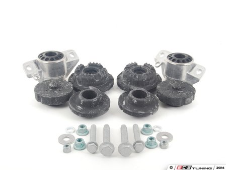 ES#2718329 - 8K0412377CKT1 - Cup Kit/Coilover Installation Kit - Includes shock/strut mounts, spring pads, and hardware - Genuine Volkswagen Audi - Audi