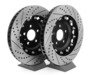ES#2681770 - 8T0615108KT -  Front Big Brake Kit - Stage 3 - 2-Piece Rotors (365x34) - Featuring RS5 8-piston calipers, ECS stainless steel lines & Hawk HPS pads - ECS - Audi