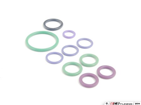 ES#2598149 - 8E0260749KT1 - Air Conditioning O-Ring Kit - All the O-Rings needed to service your air conditioning system - Assembled By ECS - Volkswagen
